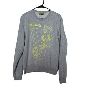 Versace Jeans Grey Pull Over Sweatshirt